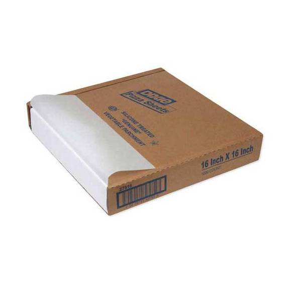  Silicon-treated Pizza Sheets - 27 Lb Parchment 1000 27s16 1000 Case