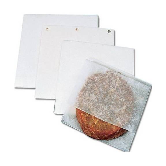  Dry Wax Laminated Patty Paper 1 Hole Drilled Wr5659 18 Case
