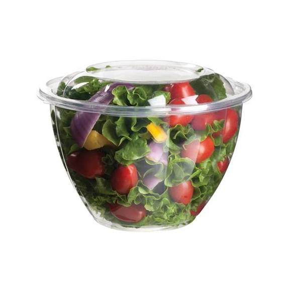  Renewable & Compostable Salad Bowls W/ Lids - 48oz., 50/pk, 3 Pk/ct Ecp Ep-sb48 150 Case