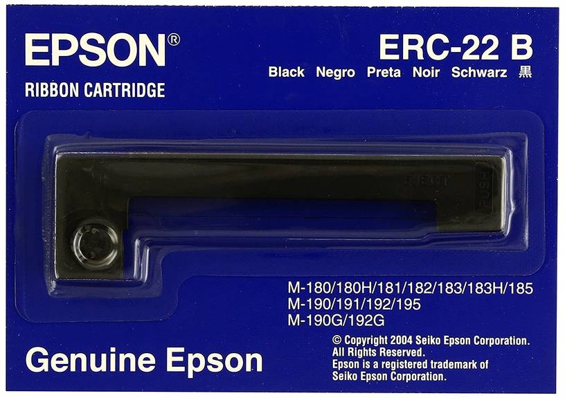 Epson  Erc22b Ribbon ERC-22B 1 Each