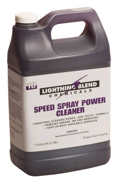  #10 Speed Spray Power Cleaner,4/1gl F379022 4 Case