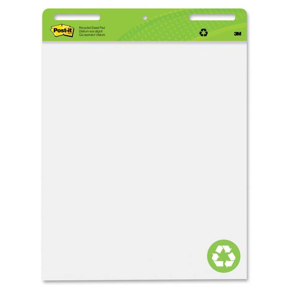 Post-it Super Sticky Easel Pad, 25 x 30, 30 Shts/Pad, White, 6