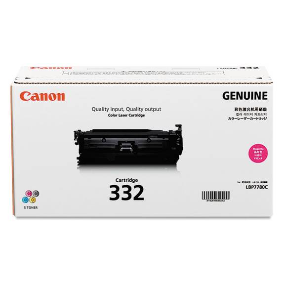 Canon  6261b012 (332) Toner, Magenta 6261b012 1 Each