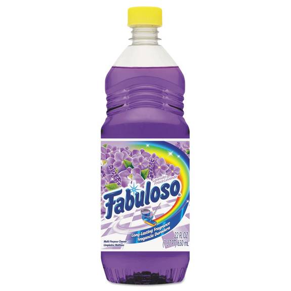 Fabuloso  All-purpose Cleaner, Lavender Scent, 22oz Bottle 53063 12 Case