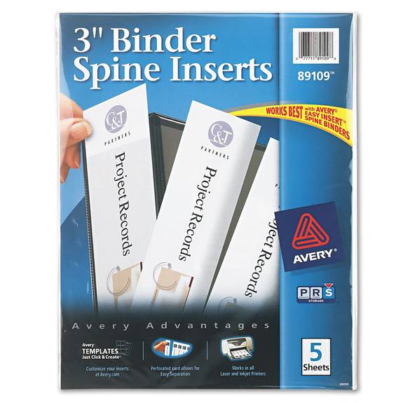 Avery  Binder Spine Inserts, 3