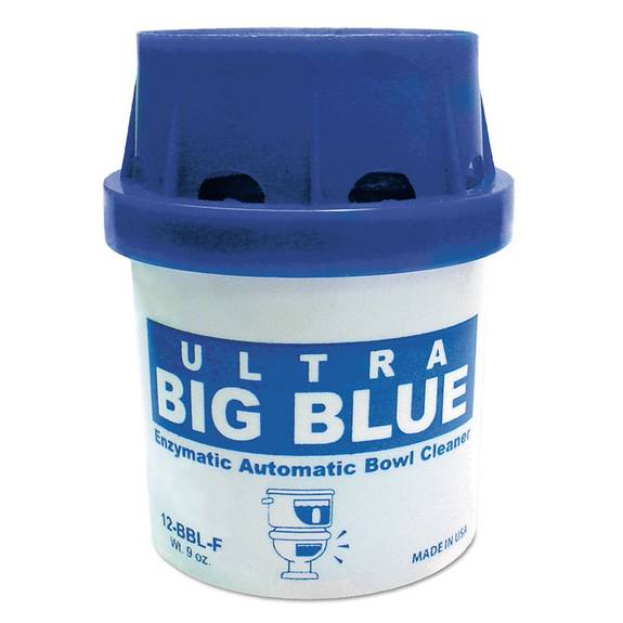 Fresh Products Ultra Big Blue Automatic Toilet Bowl Cleaner, Unscented, 9oz Cartridge, 48/ct 12-bbl-f 48 Case