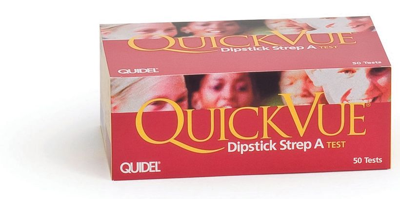 Rapid Test Kit Quickvue® Immunoassay Strep A Test Throat / Tonsil ...