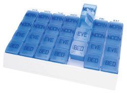 Pill Organizer Medi Tray 7 Day 4 Dose(48/Ca)