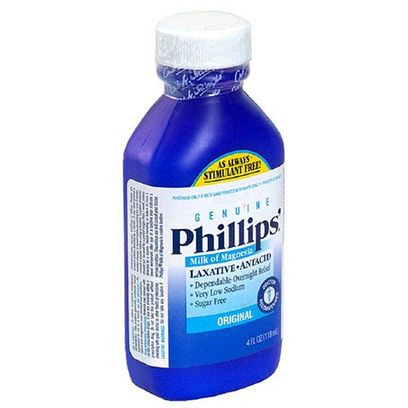 Laxative Phillips'® Milk Of Magnesia Original Flavor Liquid 4 Oz. 400