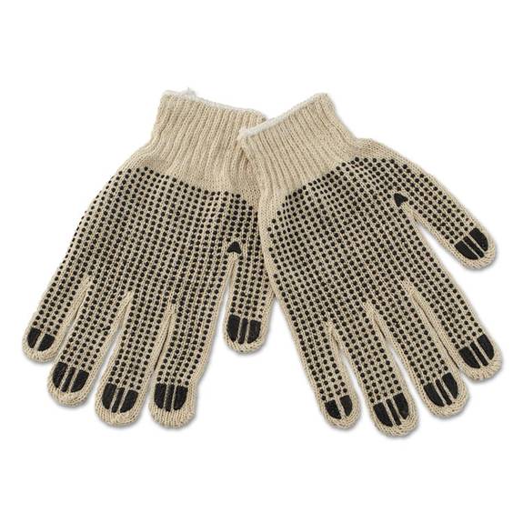 Boardwalk  Pvc-dotted String Knit Gloves, Large, Dozen 792 1 Dozen
