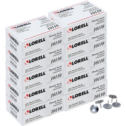 Lorell 5/16" Long Thumb Tacks