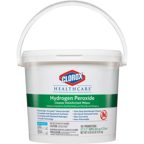 Clorox Healthcare Hydrogen Peroxide Disinfecting Wipes