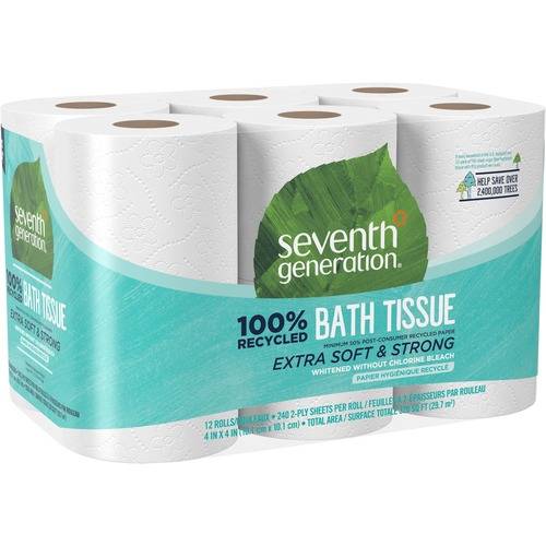 Seventh Generation 100% Recycled Bathroom Tissue