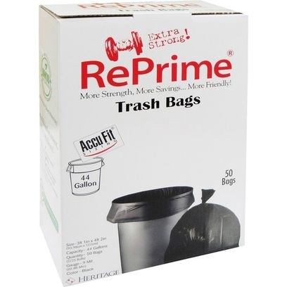 Heritage RePrime AccuFit 44-gal Can Liners