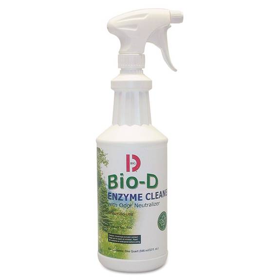 Big D Industries Bio-d Odor Neutralizer, Neutral, 32oz, Spray Bottle, 12/carton 505 12 Case