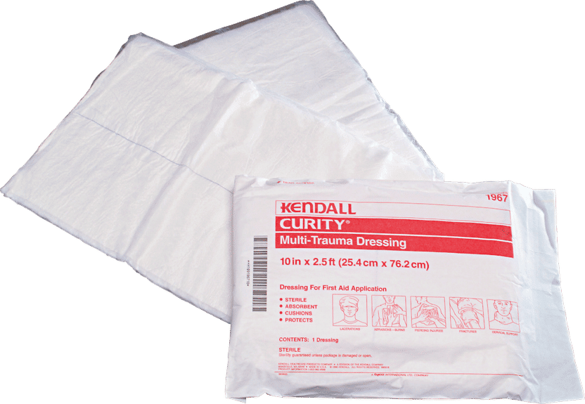 Curity Sterile Multi-trauma Dressing 10" X 30" Part No. 1967 (50/case)