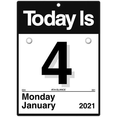 At-A-Glance "Today Is"wall Calendar