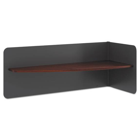 Hon  Manage Series Table Desk Metal Divider W/laminate Shelf, 31 X 13 X 12, Chestnut Bsxmngdivc 1 Each
