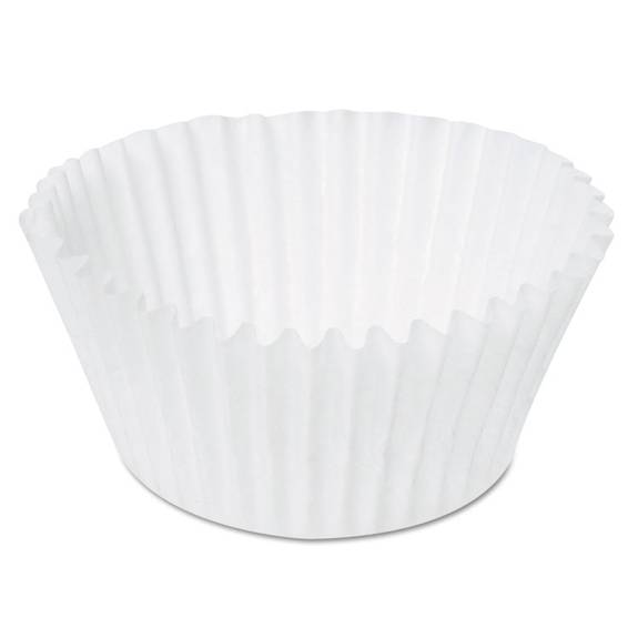 Dixie  Paper Fluted Baking Cups, Dry-waxed, 4-1/2, White, 20/pack, 500 Packs/carton Dix 15cx 20 Case