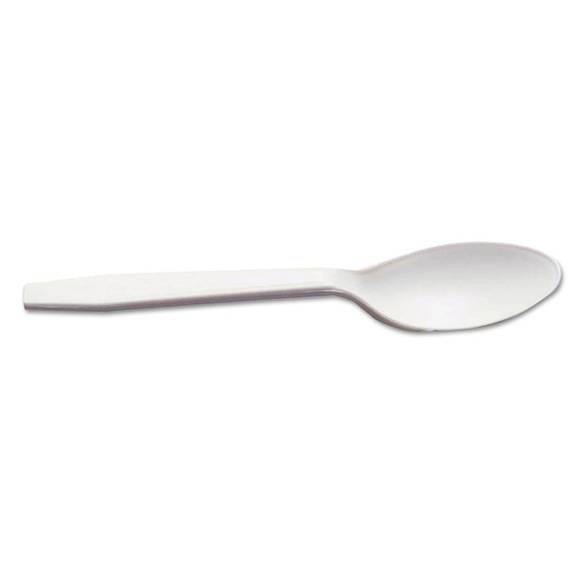 Genpak  Harvest Pro Starch Disposable Spoon, Natural Starches/plastic, Tan, 6