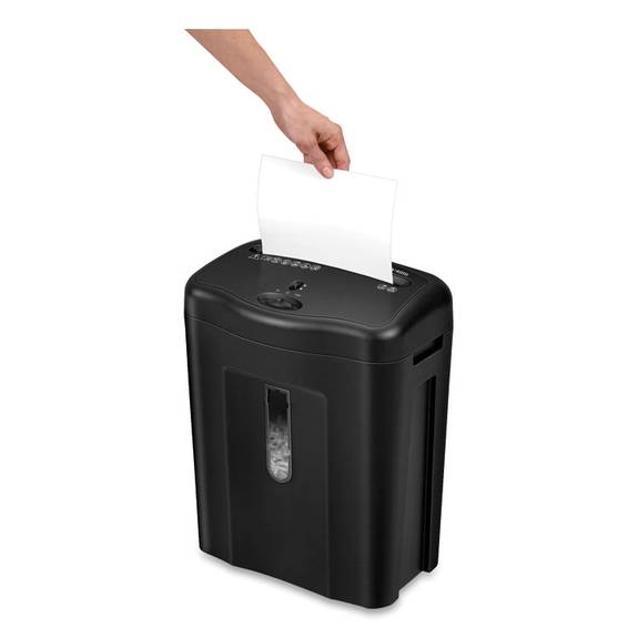 48111 Light-Duty Cross-Cut Shredder, 11 Manual Sheet Capacity
