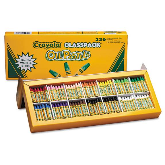 Crayola  Oil Pastels,12-color Set, Assorted, 336/pack 524629 336 Package