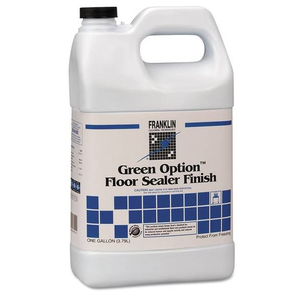 Franklin Cleaning Technology  Green Option Floor Sealer/finish, 1 Gal Bottle, 4/carton Frk F330322 4 Case