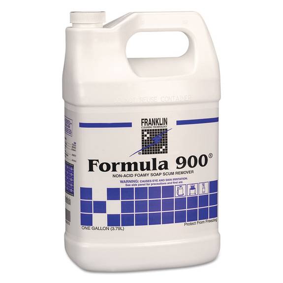 Franklin Cleaning Technology  Formula 900 Soap Scum Remover, Liquid, 1 Gal. Bottle Frk F967022 4 Case