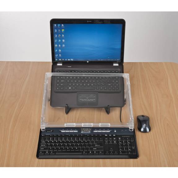 The Good Use Company The Compact Microdesk - Rectangle Top - 5.91 Inch  Height X(1/ea)