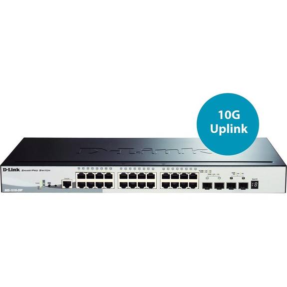 Smart Pro Gigabit Switch. 24 Port Poe With 2 Sfp + 2 10g. Limited Lifetime  Warra(1/ea)