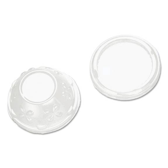 Dixie  Lids For Dessert Dishes, Clear Plastic, Use W/5 & 8oz Dishes, 50/pack, 10/ct Dd05dl 10 Case