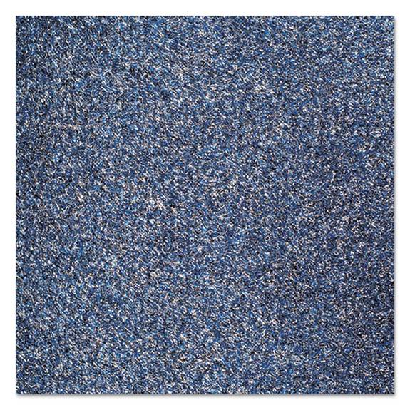 Crown Rely-on Olefin Indoor Wiper Mat, 36 X 48, Blue/black Cwn Gs0034mb 1 Each