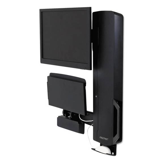 Ergotron  Styleview Sit-stand Vertical Lift For High Traffic Areas, Black 61-081-085 1 Each