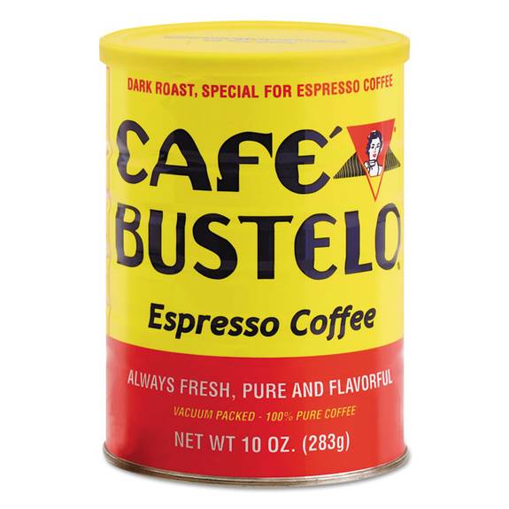 CafÃ© Bustelo Espresso Coffee, 10 Oz Can 00050 Case 24 Case