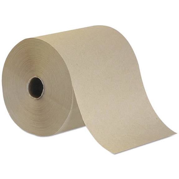 Gen Hardwound Roll Towels, 1-ply, Natural, 8