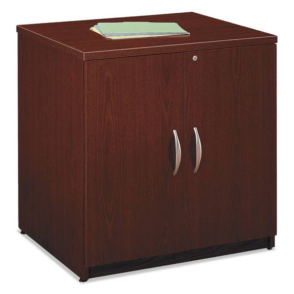 Bush  Series C Collection 30w Storage Cabinet, Mahogany Wc36796 1 Each