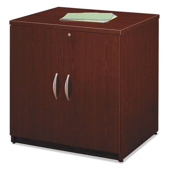 Bush  Series C Collection 30w Storage Cabinet, Mahogany Wc36796 1 Each