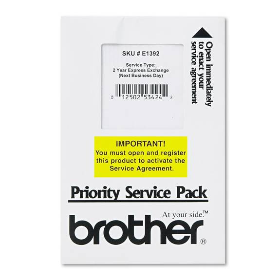 Brother Two-year Extended Express Exchange Service For Dcp-8060/8065dn/8080dn E1392 1 Each