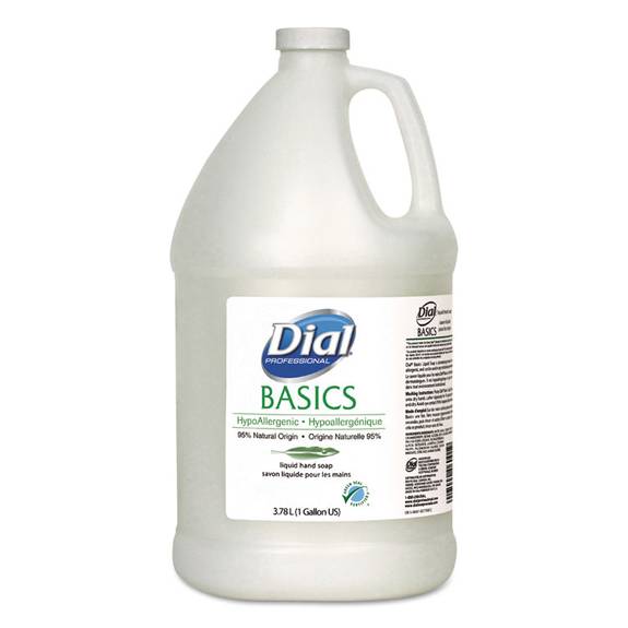 Dial  Professional Basics Liquid Soap, Fresh Floral, 1 Gal Bottle, 4/carton Dia 06047 4 Case