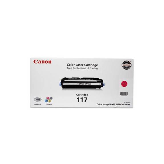 Canon  2576b001 (117) Toner, Magenta 2576b001 1 Each