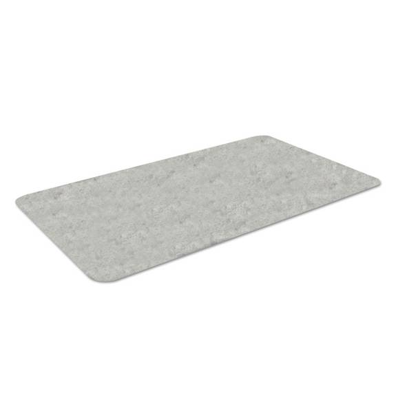 Crown Workers-delight Slate Standard Anti-fatigue Mat, 36 X 60, Light Gray Wx1235lg 1 Each