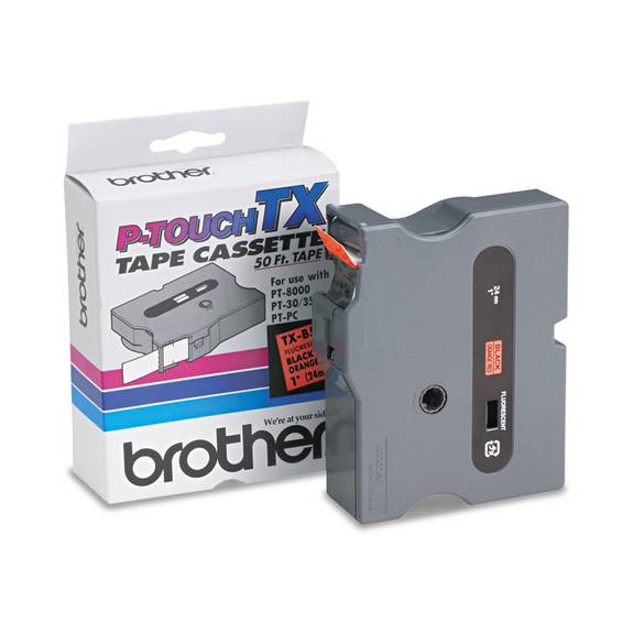 Brother P Touch  Tx Tape Cartridge For Pt-8000, Pt-pc, Pt-30/35, 1