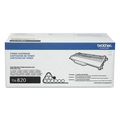 Tn820 Toner, 3,000 Page-Yield, Black
