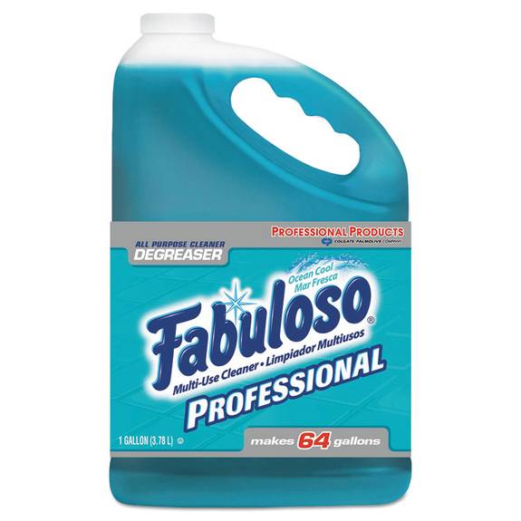 Fabuloso  All-purpose Cleaner, Ocean Cool Scent, 1gal Bottle, 4/carton 04373 4 Case