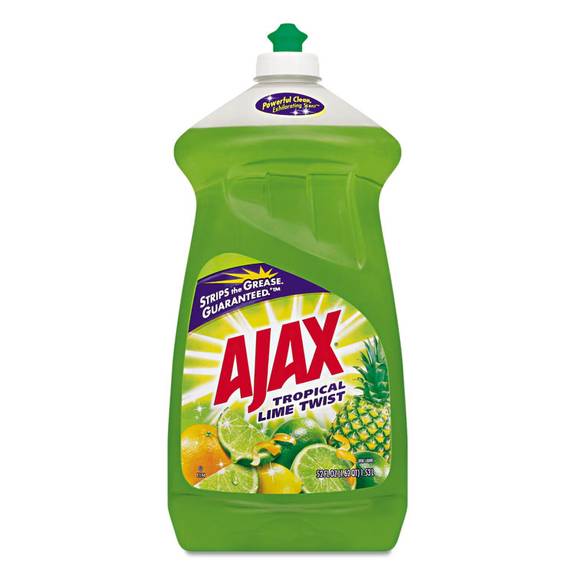 Ajax  Dish Detergent, Lime Scent, 52 Oz Bottle, 6/carton 49863 6 Case