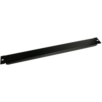 StarTech.com Blanking Panel - 1U - 19in - Steel - Black - Blank Rack ...