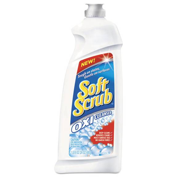 Soft Scrub  Oxi Cleanser, Clean Scent, 24 Oz Bottle, 9/carton 23400021963 9 Case