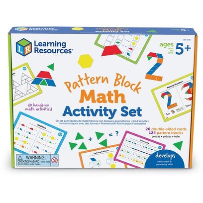 Learning Resources Pattern Blocks Patterns.pdf Learning Resources Pattern Block Math Activity Set