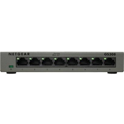 Switch - Gs308 - Wired - 1gbps - Networking / Ports Qty: 8 - Gigabit Ethernet -(1/Ea)