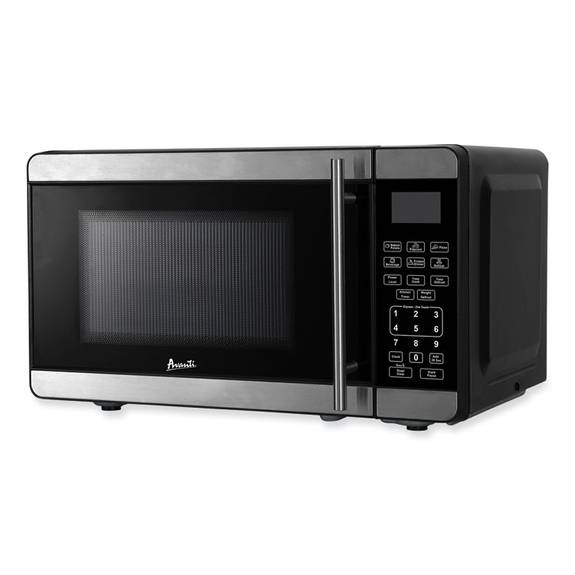 0.7 CU. FT. 700 Watt Countertop Microwave Oven, Stainless Steel